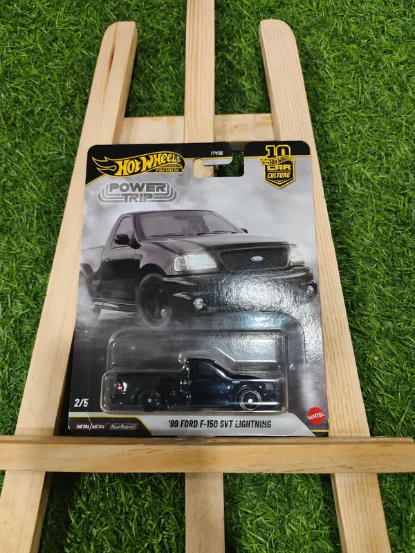 Hotwheels_Premium_1:64_Scale_99_FORD_F-150_SVT_LIGHTNING_CAR_CULTURE_2026_POWER_TRIP_2/5_JKF33_BLACK