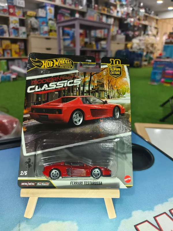 Hotwheels_Premium_1:64_Scale_FERRARI_TESTAROSSA_CAR_CULTURE_2026_MODERN_CLASSICS_2/5_JKF00_RED