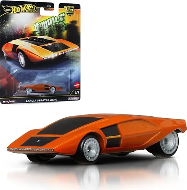 Hotwheels_Premium_1:64_Scale_LANCIA_STRATOS_ZERO_CAR_CULTURE_2025_HAMMER_DROPS_2/5_HRV77