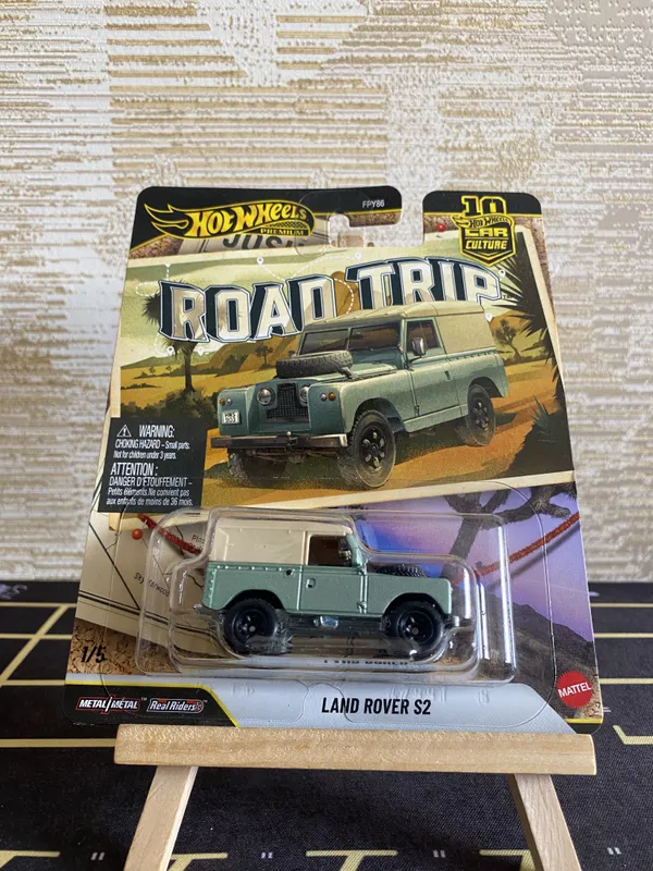 Hotwheels_Premium_1:64_Scale_LAND_ROVER_S2_CAR_CULTURE_2026_ROAD_TRIP_1/5_JKF06_GREEN