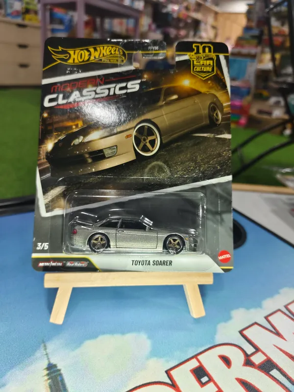 Hotwheels_Premium_1:64_Scale_TOYOTA_SOARER_CAR_CULTURE_2026_MODERN_CLASSICS_3/5_JKF15_SILVER