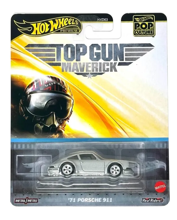 Hotwheels_Premium_1:64_Scale_TOP_GUN_MAVERICK_71_PORSCHE_911_Pop_culture_2025_JBL62