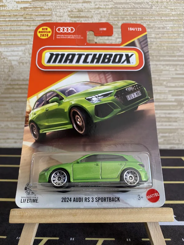 Matchbox_1:64_Scale_2024_AUDI_RS_3_SPORTBACK_104/125_GREEN_(2026_Release)