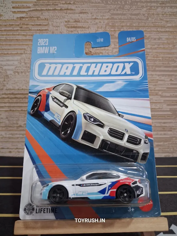 Matchbox_1:64_Scale_Walmart-Exclusive_BMW_Series_2023_BMW_M2_4/5_WHITE