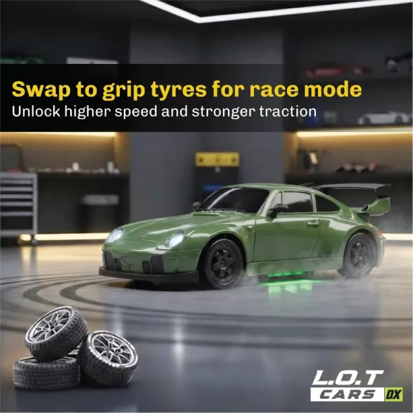 L.O.T_Cars_Flare_2.0_-_RC_Drift_Car_Burnout_Green