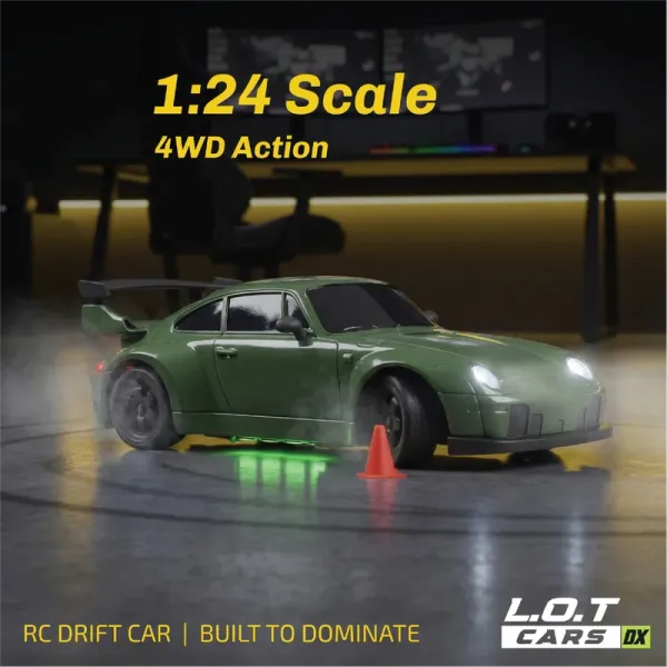 L.O.T_Cars_Flare_2.0_-_RC_Drift_Car_Burnout_Green
