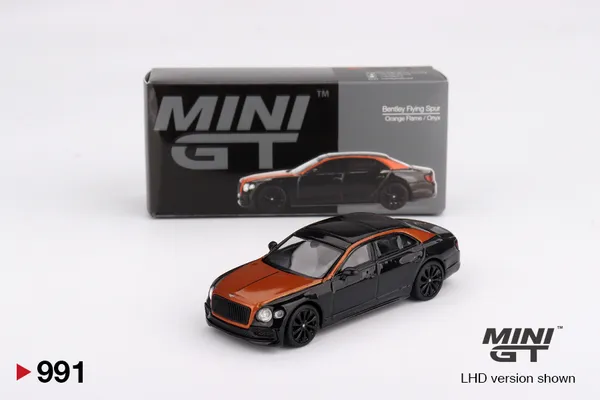 MINI_GT_Bentley_Flying_Spur_Orange_Flame_/_Onyx_(IMPORTED)_MGT_991