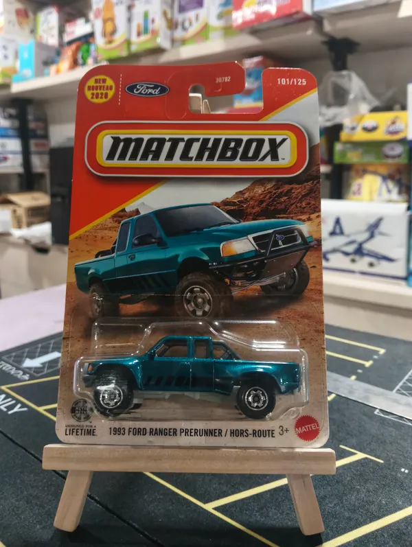 Matchbox_1:64_Scale_1993_FORD_RANGER_PRERUNNER_(2026_Release)_101/125_GREEN