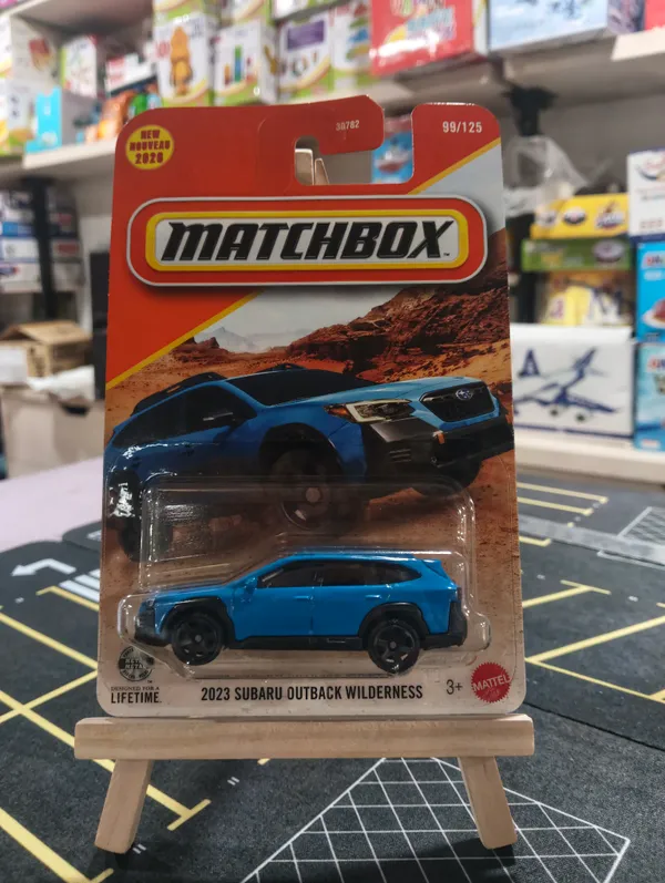 Matchbox_1:64_Scale_2023_SUBARU_OUTBACK_WILDERNESS_99/125_BLUE