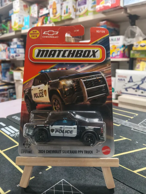 Matchbox_1:64_Scale_2024_CHEVERLET_SILVERADO_PPV_TRUCK_(2026_Release)_92/125_BLACK
