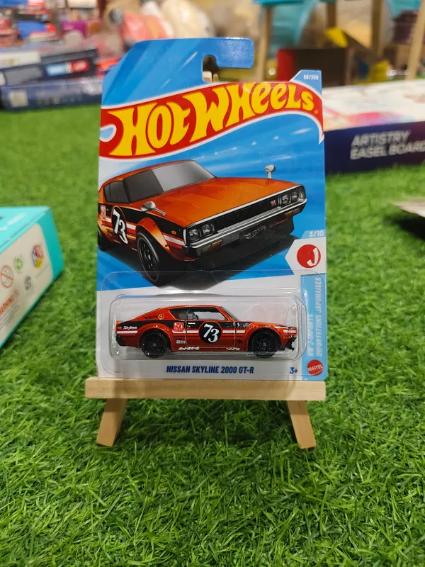 Hot_Wheels_1:64_Scale_NISSAN_SKYLINE_2000_GT-R_HW_J-IMPORTS_3/10_ORANGE_88/250_(IMPORTED)