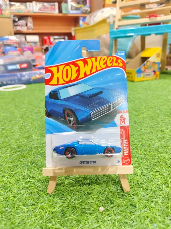 Hot_Wheels_1:64_Scale_CUSTOM_OTTO_MATTLE_5/5_BLUE_156/250