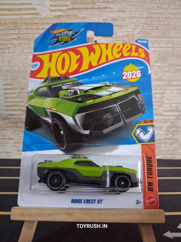 Hot_Wheels_1:64_Scale_RIDGE_CREST_GT_HW_TORQUE_10/10_GREEN_246/250