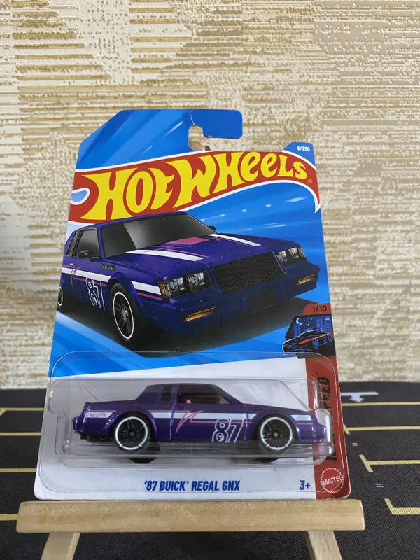 Hot_Wheels_1:64_87_BUICK_REGAL_GNX_NIGHTSPEED_1/10_BLUE_9/250_(TRASURE_HUNT)