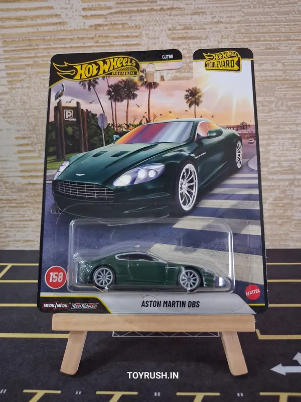 Hotwheels_Premium_1:64_Scale_BOULEVARD_2026_ASTON_MARTIN_DBS_158_JHW36_GREEN