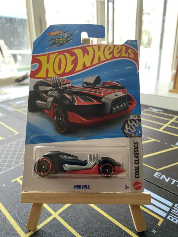 Hot_Wheels_1:64_Scale_MOD_MILL_COOL_CLASSIC_3/10_BLACK_204/250