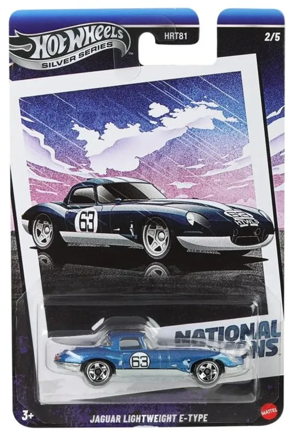 HotWheels_1:64_Scale_SILVER_SERIES_NATIONAL_ICONS_JAGUAR_LIGHTWEIGHT_E-TYPE_2/5