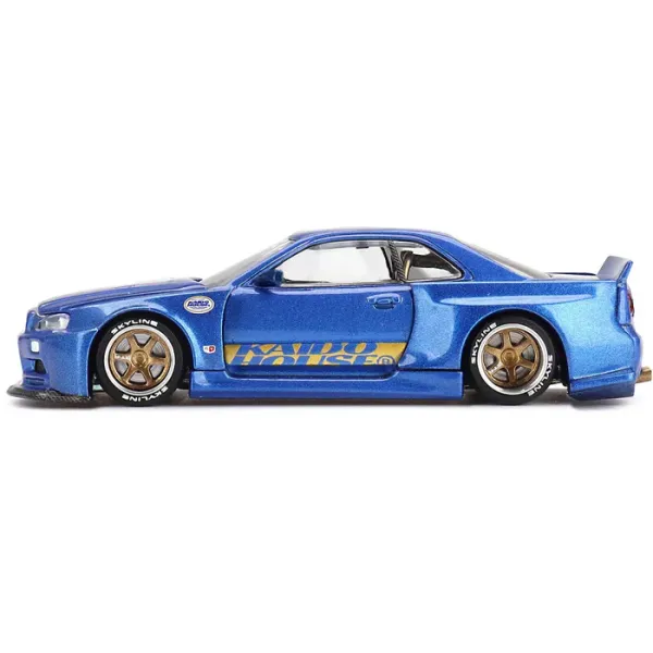 MINI_GT_Nissan_Skyline_GT-R_(R34)_Kaido_Works_(V2_Aero)_SHINJUKU_V2_BLUE_(IMPORTED)_MGT_KH_158