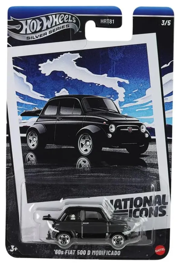 HotWheels_1:64_Scale_SILVER_SERIES_NATIONAL_ICONS_'60s_FIAT_500_D_MODIFICADO_3/5