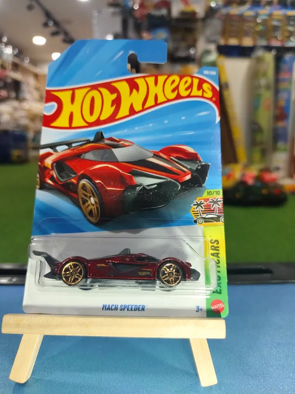 Hot_Wheels_1:64_Scale_MACH_SPEEDER_EXOTICARS_10/10_RED_158/250