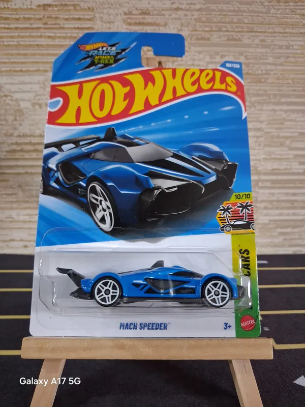 Hot_Wheels_1:64_Scale_MACH_SPEEDER_EXOTICARS_10/10_BLUE_158/250