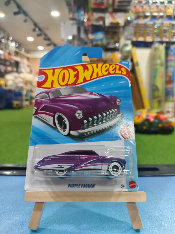 Hot_Wheels_1:64_Scale_PURPLE_PASSION_HW_FAN_DRIVEN_3/5_PURPLE_46/250_