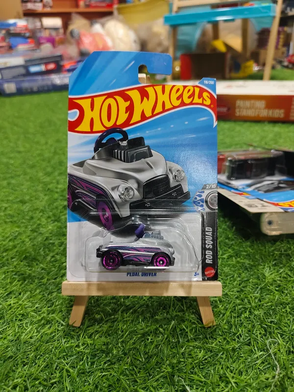 Hot_Wheels_1:64_Scale_PEDAL_DRIVER_ROD_SQUAD_2/10_SILVER_118/250_