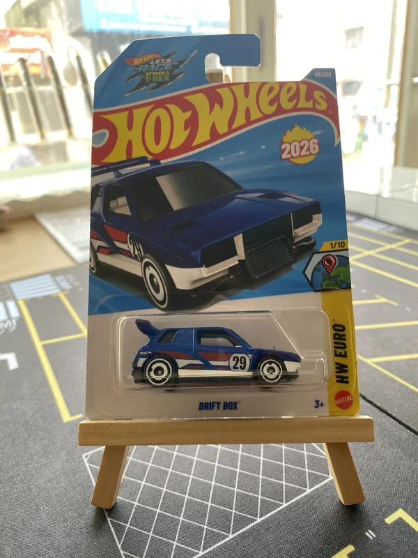 Hot_Wheels_1:64_Scale_DRIFT_BOX_HW_EURO_1/10_BLUE_65/250