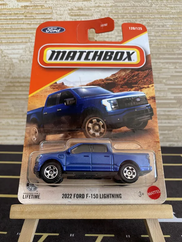 Matchbox_1:64_Scale_2022_FORD_F-150_LIGHTING_120/125_BLUE