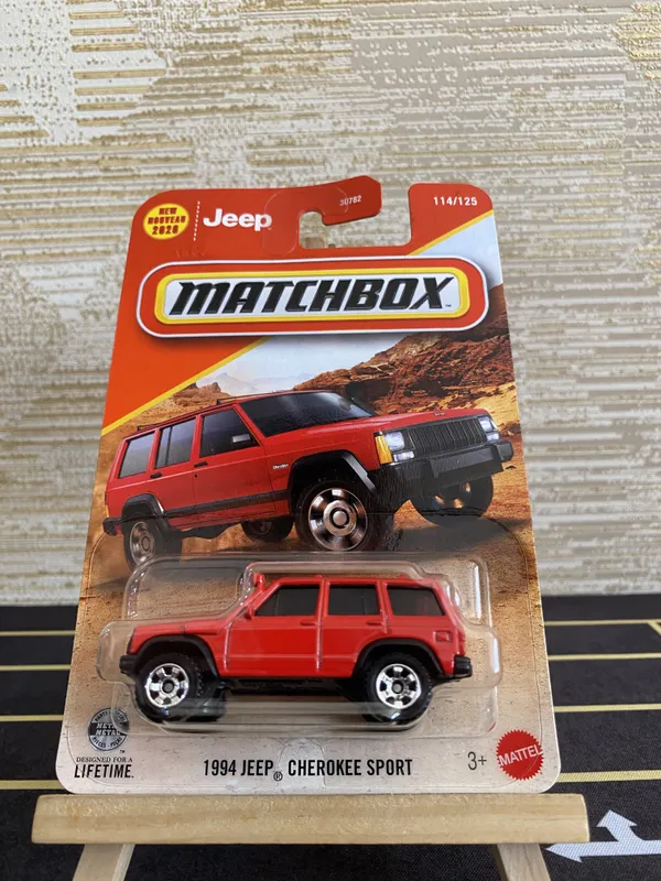Matchbox_1:64_Scale_1994_JEEP_CHEROKEE_SPORT_114/125_RED_(2026_Release)