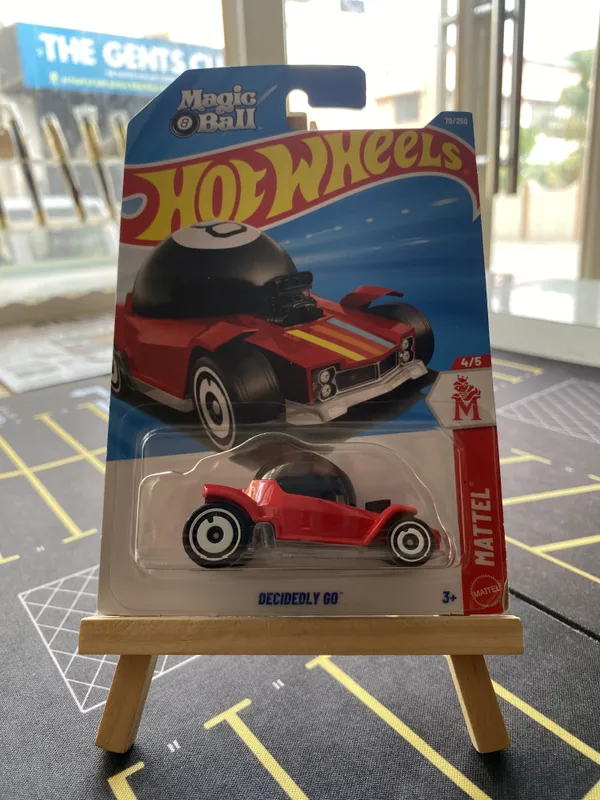 Hot_Wheels_1:64_Scale_DECIDEDLY_GO_MATTLE_4/5_RED_70/250_(MOVING_PART)