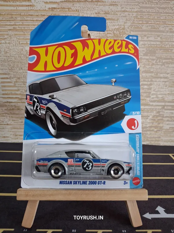 Hot_Wheels_1:64_Scale_NISSAN_SKYLINE_2000_GT-R_HW_J_IMPORTS_3/10_GRAY_88/250