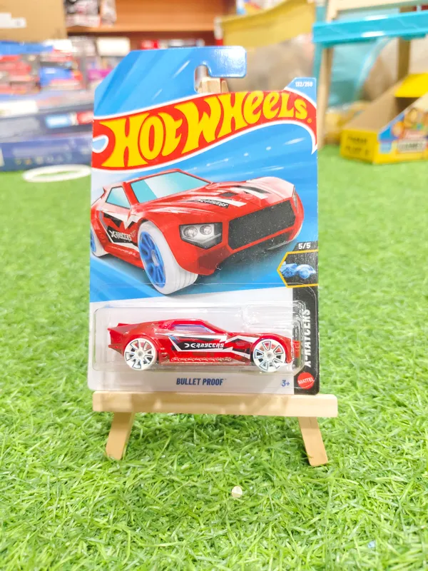 Hot_Wheels_1:64_Scale_BULLET_PROOF_X-RAYCERS_5/5_RED_132/250