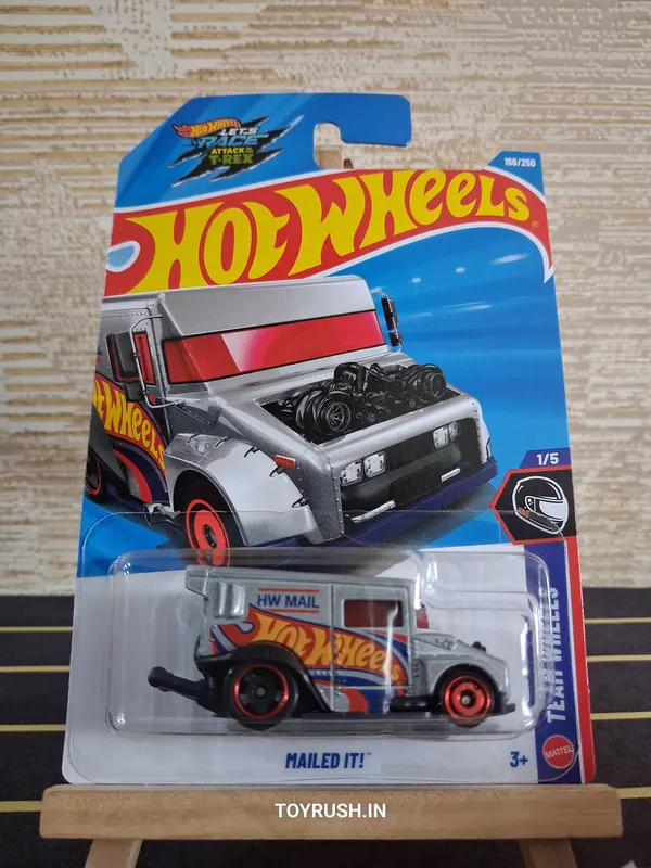 Hot_Wheels_1:64_Scale_MAILED_IT_TEAM_WHEELS_1/5_GRAY_168/250