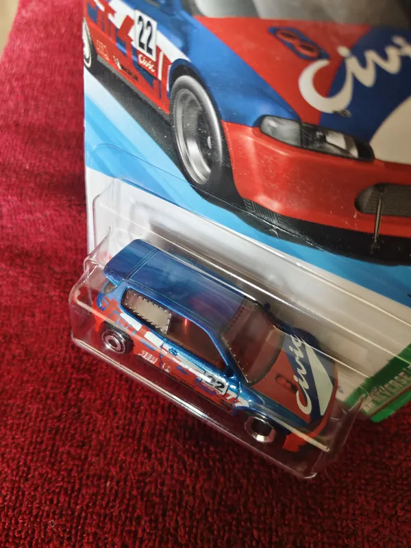 Hot_Wheels_1:64_Scale_HONDA_CIVIC_CUSTOM_HW_Reverse_Rake_5/5_201/250
