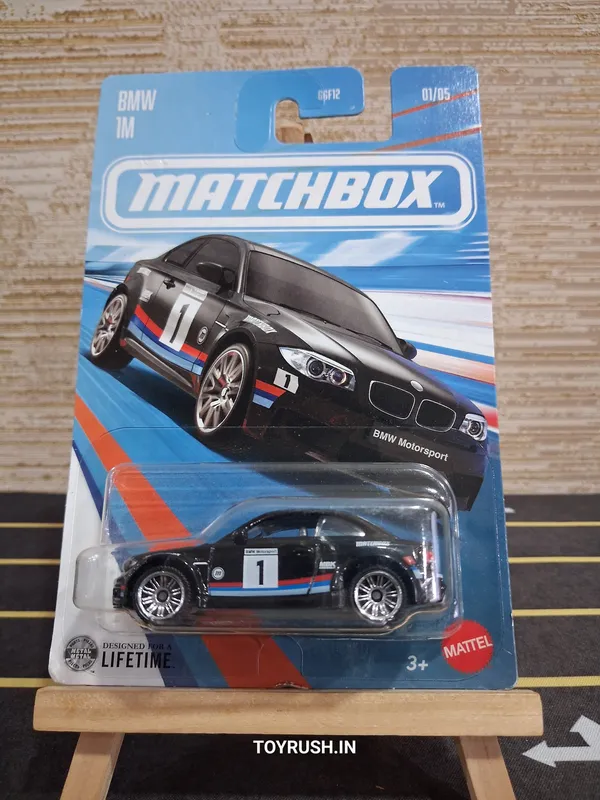 Matchbox_1:64_Scale_Walmart-Exclusive_BMW_Series_BMW_1M_1/5_BLACK