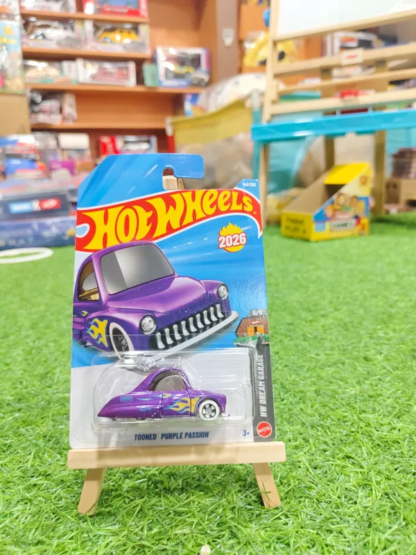 Hot_Wheels_1:64_Scale_TOONED_PURPLE_PASSION_HW_DREAM_GARAGE_5/5_BLUE_148/250