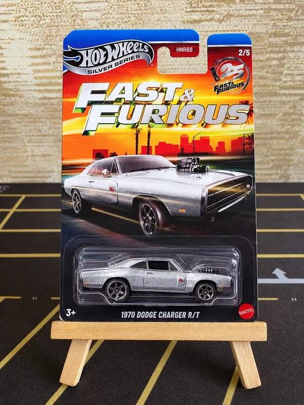 HotWheels_1:64_SILVER_SERIES_FAST_&_FURIOUS_SILVER_ANNIVERSARY_1970_DODGE_CHARGER__R/T_JKX21_SILVER_2/5