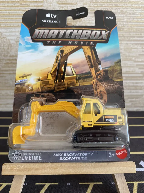 Matchbox_1:64_Scale_MBX_EXCAVATOR_(2026_Release)_Matchbox_the_Movie_APPLE_TV_SKYDANCE__11/12_YELLOW