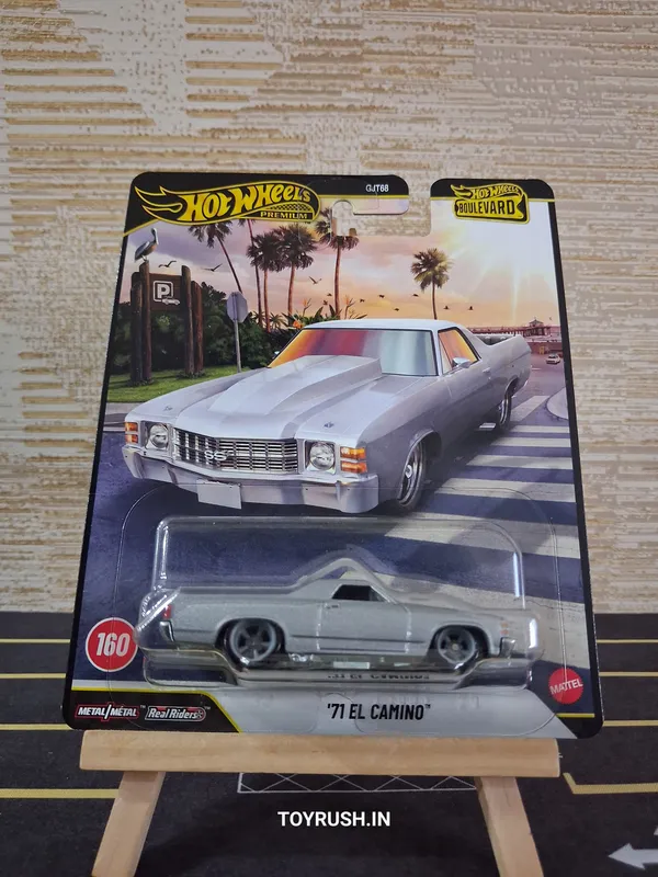 Hotwheels_Premium_1:64_Scale_BOULEVARD_2026_71_EL_CAMINO_160_JHW38_SILVER