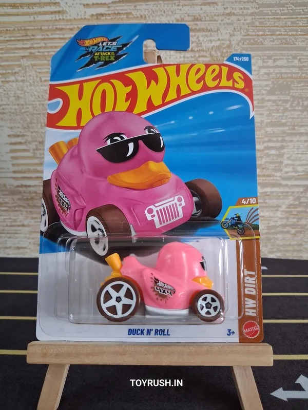Hot_Wheels_1:64_Scale_DUCK_N_ROLL_HW_DIRT_4/10_PINK_174/250