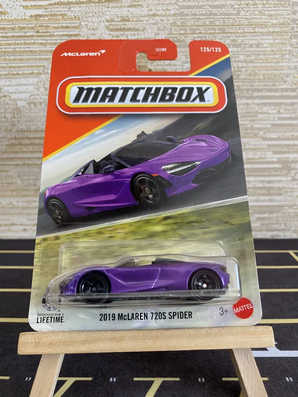 Matchbox_1:64_Scale_2019_McLAREN_720S_SPIDER_125/125_BLUE