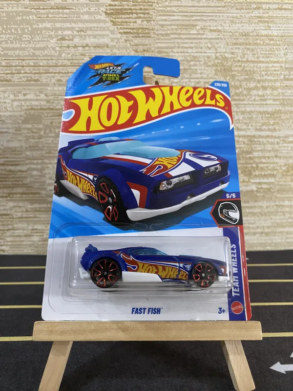 Hot_Wheels_1:64_Scale_FAST_FISH_TEAM_WHEELS_5/5_BLUE_238/250_(TRASURE_HUNT)