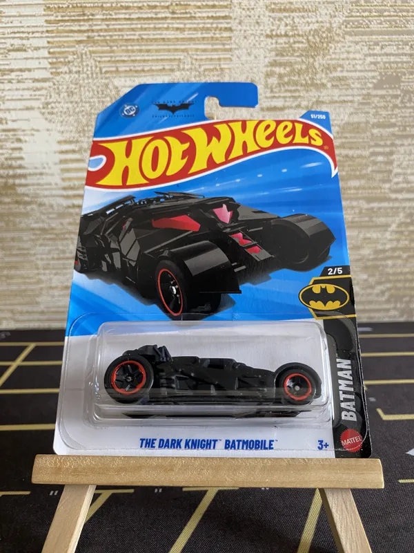 Hot_Wheels_1:64_Scale_THE_DARK_KNIGHT_BATMOBILE_BATMAN_2/5_BLACK_51/250