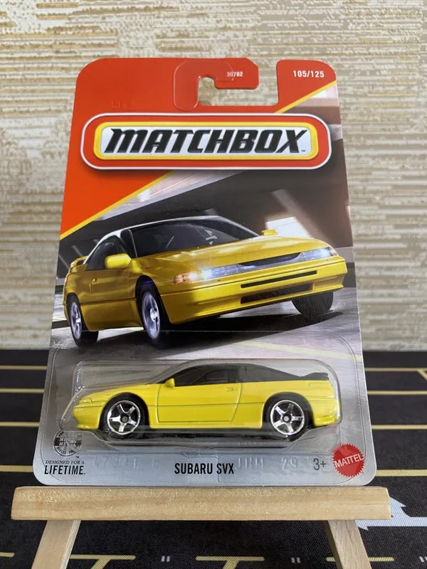 Matchbox_1;64_Scale_SUBARU_SVX_105/125_YELLOW