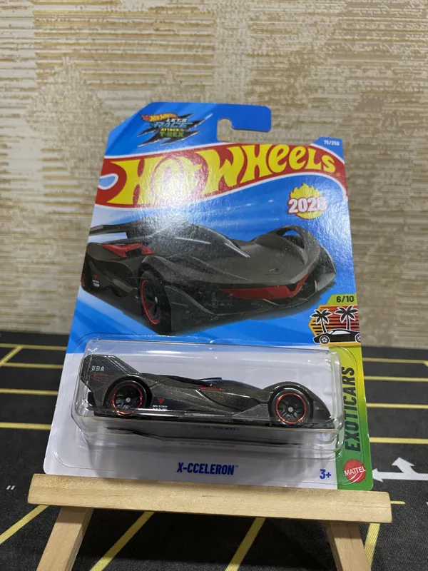 Hot_Wheels_1:64_Scale_X-CCELERON_EXOTICARS_6/10_BLACK_75/250