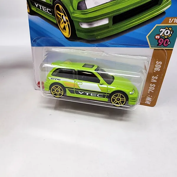 Hot_Wheels_1:64_Scale_90_HONDA_CIVIC_EF_HW:_70s_vs._90s__1/10_28/250