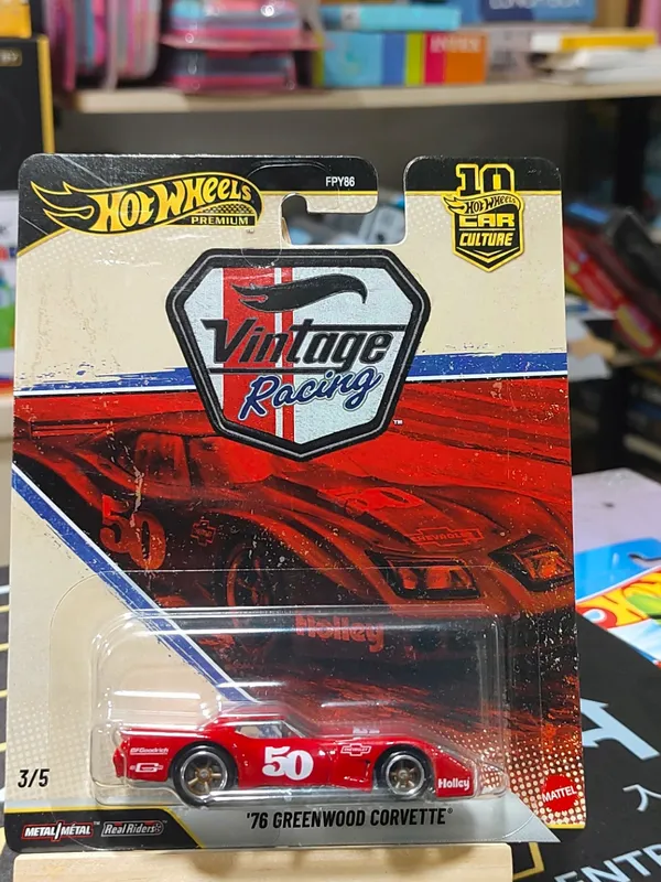 Hotwheels_Premium_1:64_Scale_76_GREENWOOD_CORVETTE_CAR_CULTURE_2026_VINTAGE_RACING_3/5_JKF24_RED