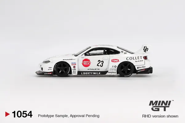 MINI_GT_NISSAN_S15_SILVIA_LB-SUPER_Silhouette_ATHLETE_WHITE_(IMPORTED)_MGT_1054