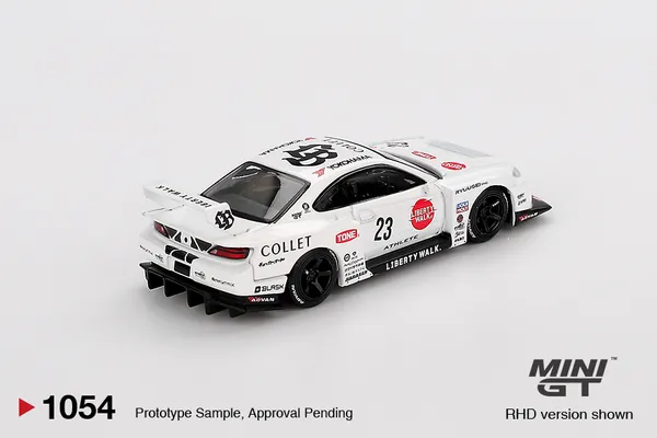 MINI_GT_NISSAN_S15_SILVIA_LB-SUPER_Silhouette_ATHLETE_WHITE_(IMPORTED)_MGT_1054